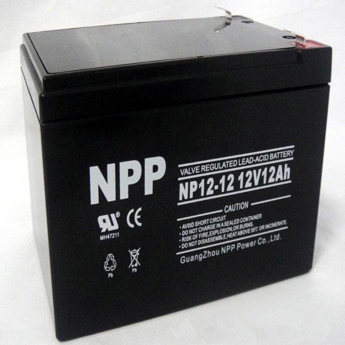 NP12-12 12V12AH   NPP蓄电池